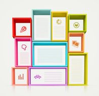 Colorful Shelves