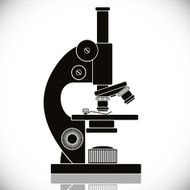 Microscope vector icon N4