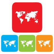 world map icon