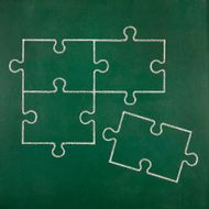 Jigsaw Puzzle Pieces N7