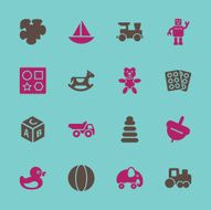 Toys Icons - Color Series N2