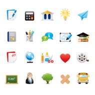 Education icons N273