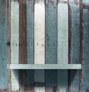 Vector wooden book shelf
