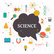 Vector Science Background N23