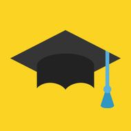 Vector Graduation Cap Icon