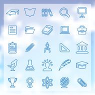 25 education icons