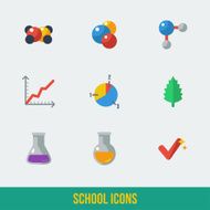 school and education icons N771