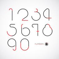 Modern shaped numbers