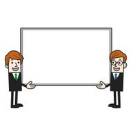 Businessman With Whiteboard N2