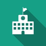 School Building Icon N28