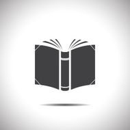 open book vector icon N4