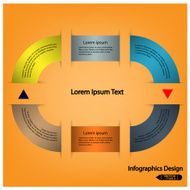 Concept of colorful banners clean presentation template N3