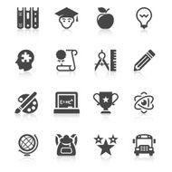 Education Icon Set N77