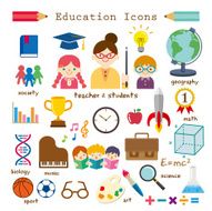 Education Icon Set N78