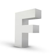 white letter F N2