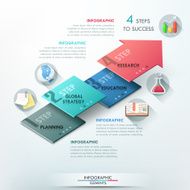 Modern infographics options banner N222