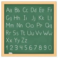 Hand Drawn Alphabet N39