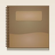 Paper Notebook front cover N2