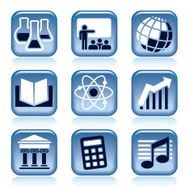 Science and Education Icons N11