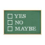 Yes No Maybe N5