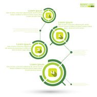 Modern infographics template N29