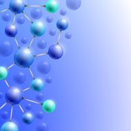 Abstract molecular background N6