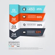 Modern Design Minimal infographic template N4