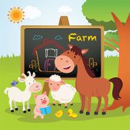 Farm animals lesson