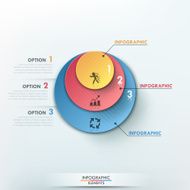 Modern infographics options banner N223
