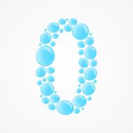 Number 0 Vector illustration