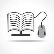 Computer education concept stock vector N4