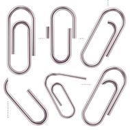 Tucked under mini paper clips