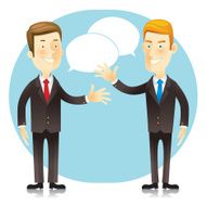 Business Man Cartoon Character N5