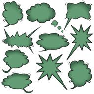 Chalkboard Speech Bubbles N2