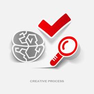 Set of sticker design Creative process N4