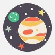 Flat doodle Jupiter N2