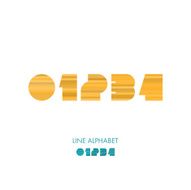 0 1 2 3 4 - Simple Lines Flat Alphabet