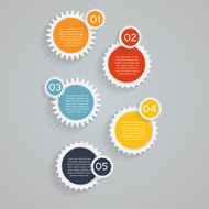 Infographic business template vector illustration N214