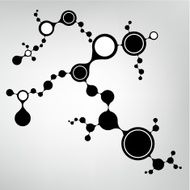 DNA molecule structure background N16