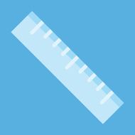 Vector Ruler Icon N3