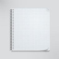 Realistic spiral notebook N2