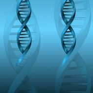 DNA molecule structure background N17