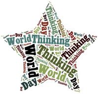 Tag or word cloud World Thinking Day related N2