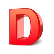 3D Letter D N3