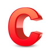 3d letter C