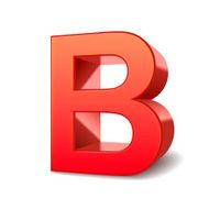 3D Letter B N2