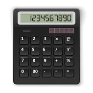 black calculator N3