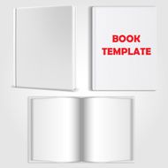 book template vector