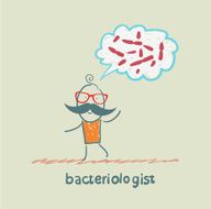 bacteriologist thinks about germs N2