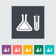 Chemisty flat icon N5